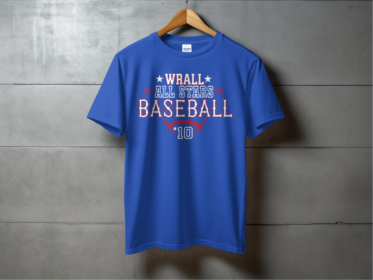 WRALL All Stars- Design 4- Short Sleeve or Tank All Colors
