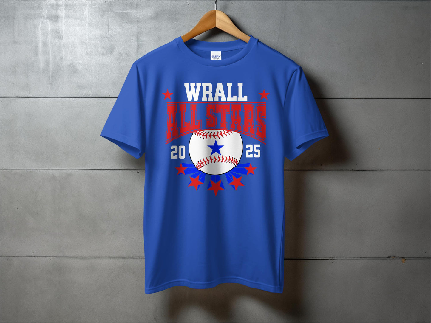 WRALL All Stars- Design 6- Short Sleeve or Tank All Colors