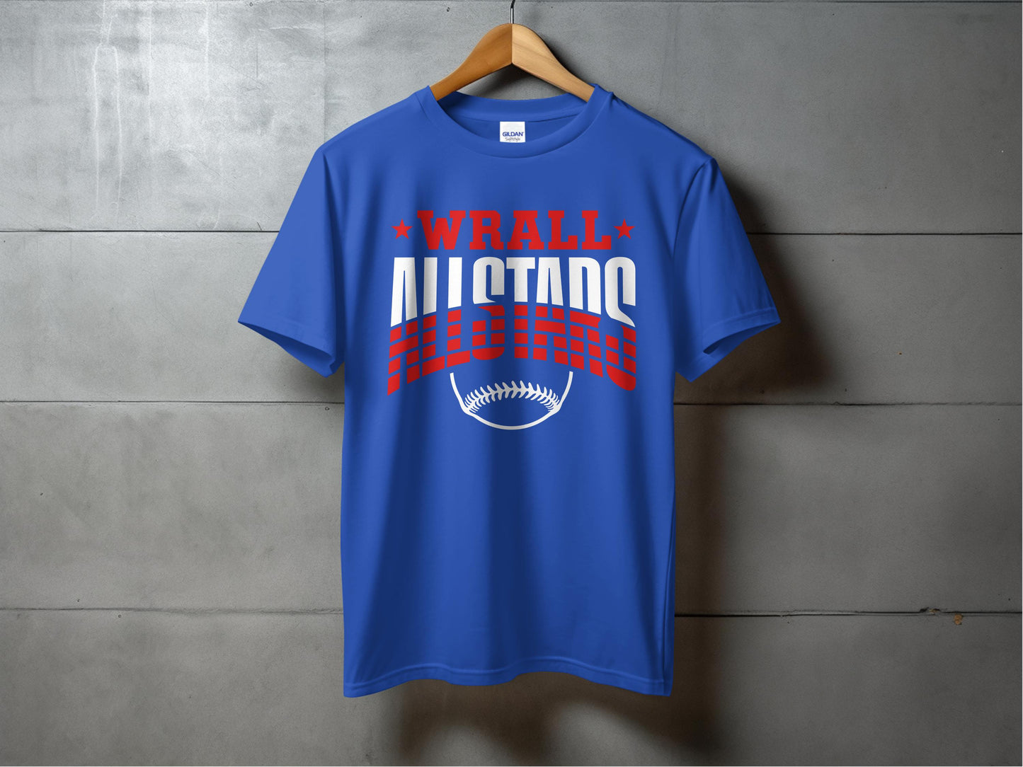 WRALL All Stars- Design 8- Short Sleeve or Tank All Colors