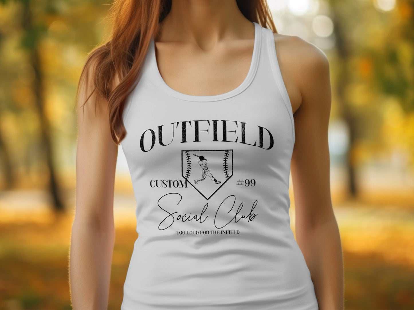 OUTFIELD Social Club- Diamond Design w/Custom Name & Number
