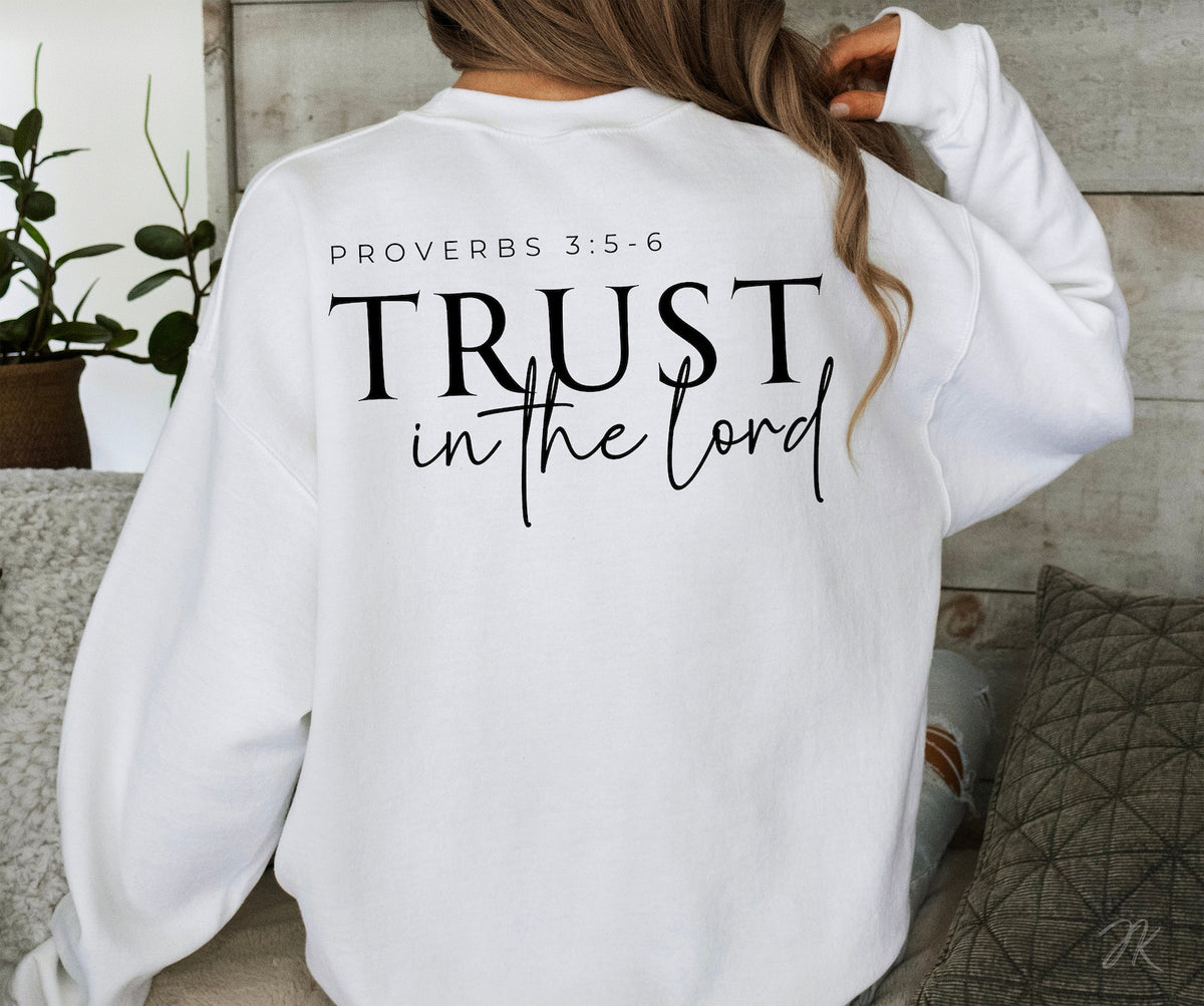 Trust in the Lord garment mockup