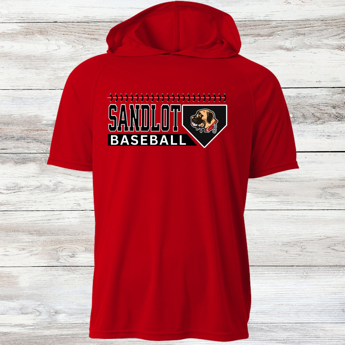 Product image of Sandlot Baseball Checkered Homeplate Apparel.