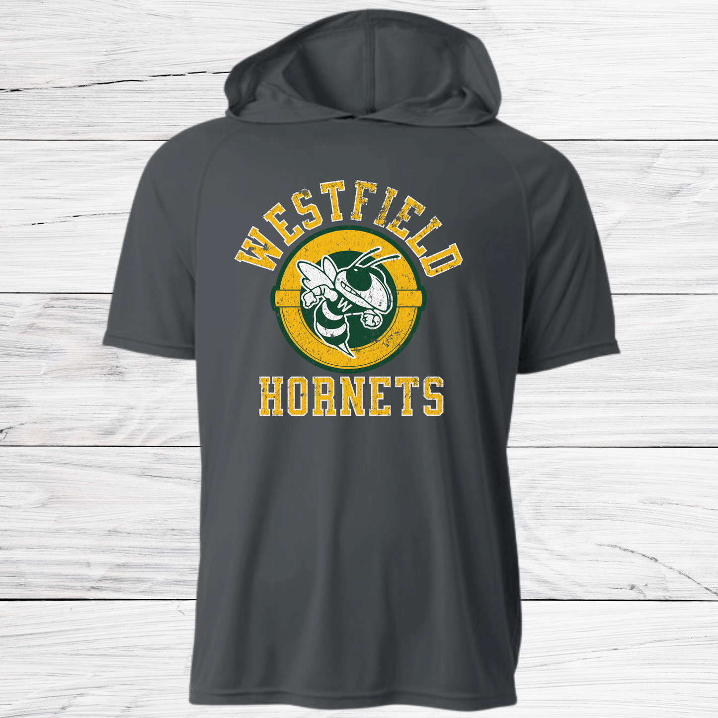 Westfield Design-D- Dri Fit Shirt w/ Hoods-Short and Long Sleeve