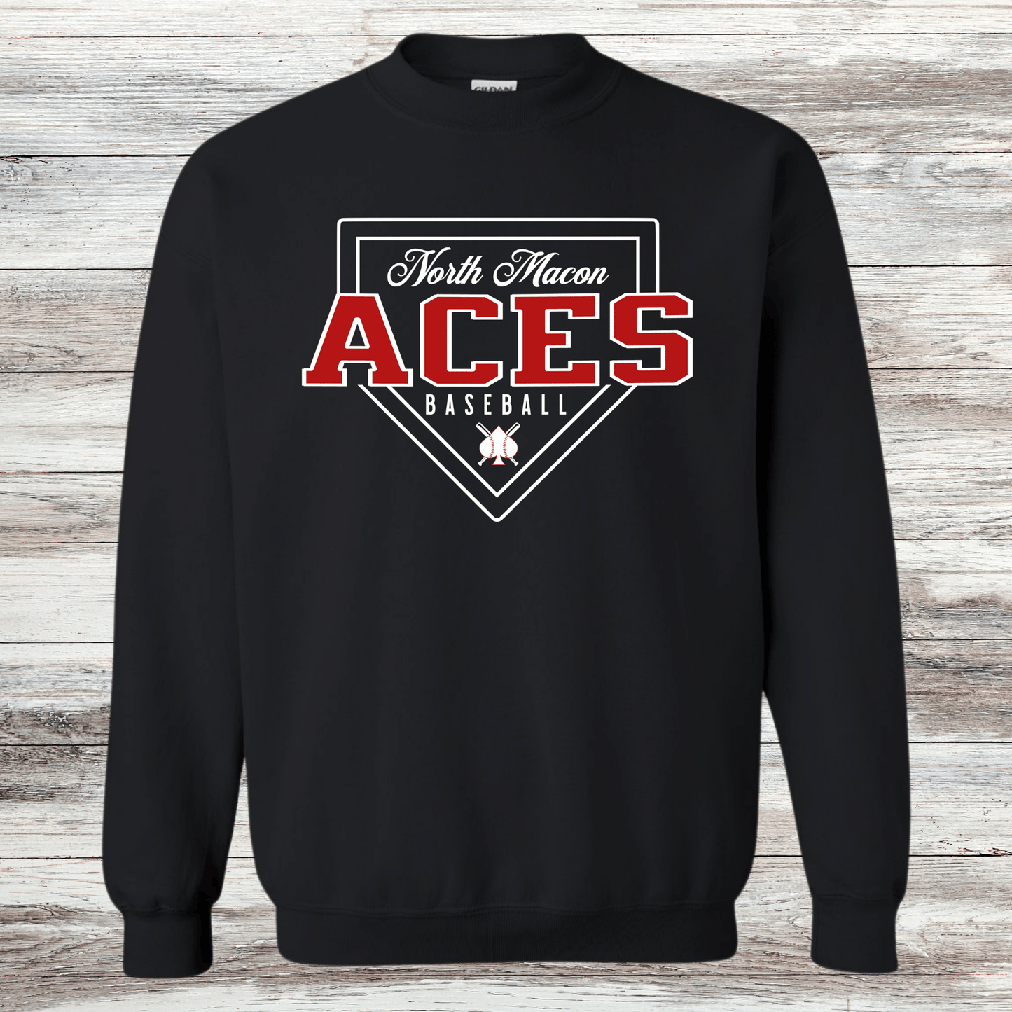 Aces- Design 2- Sweatshirts & Hoodies