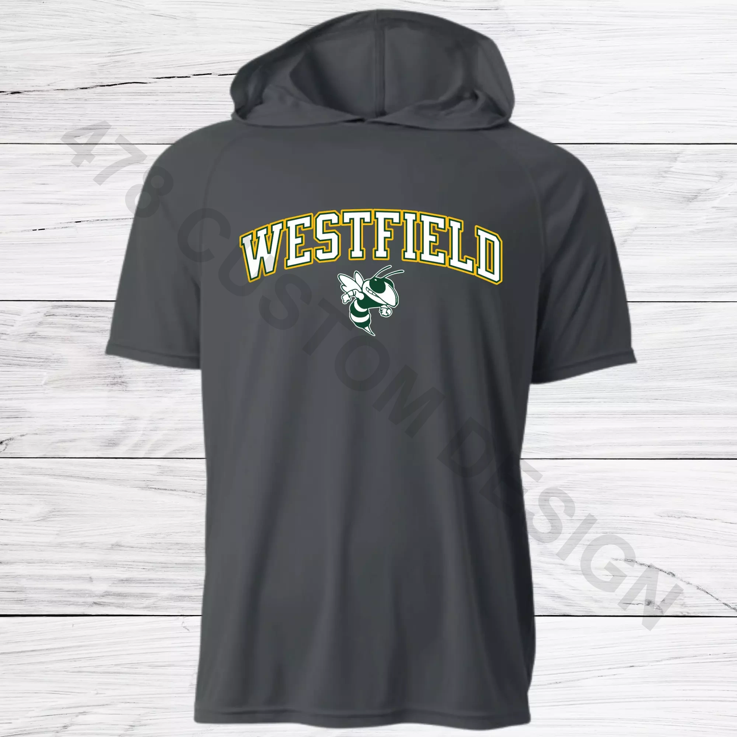 Westfield Design A- Dri Fit Shirt w/ Hoods-Short and Long Sleeve