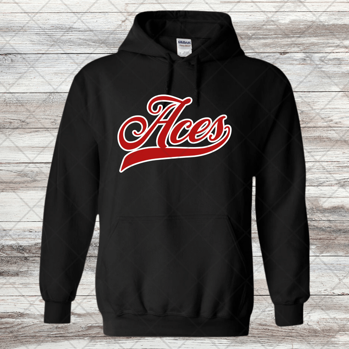 Aces- Design 3- Sweatshirts & Hoodies