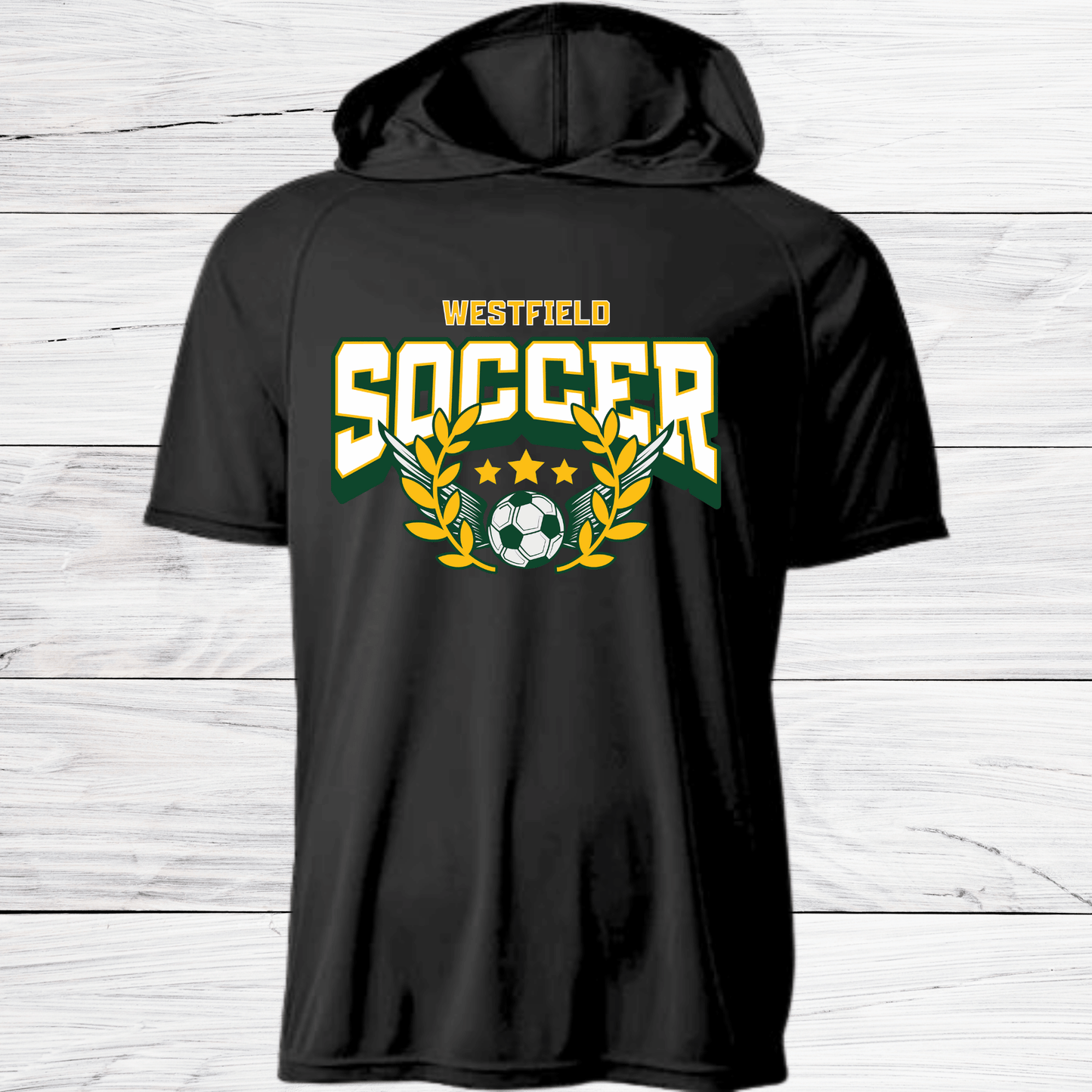 Westfield Design-Soccer- A- Dri Fit Shirt w/ Hoods-Short and Long Sleeve
