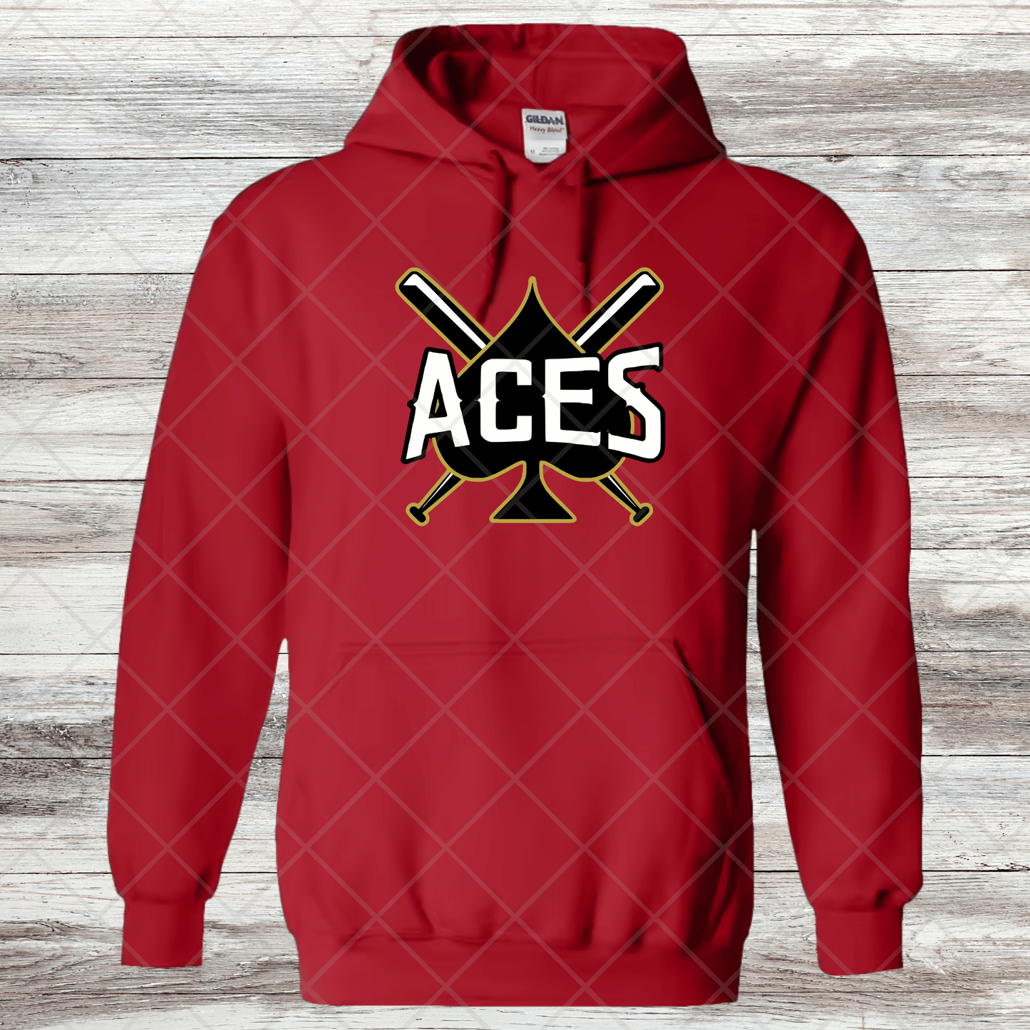 Aces- Design 1- Sweatshirts & Hoodies