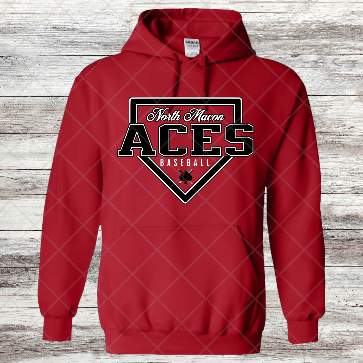 Aces- Design 2- Sweatshirts & Hoodies