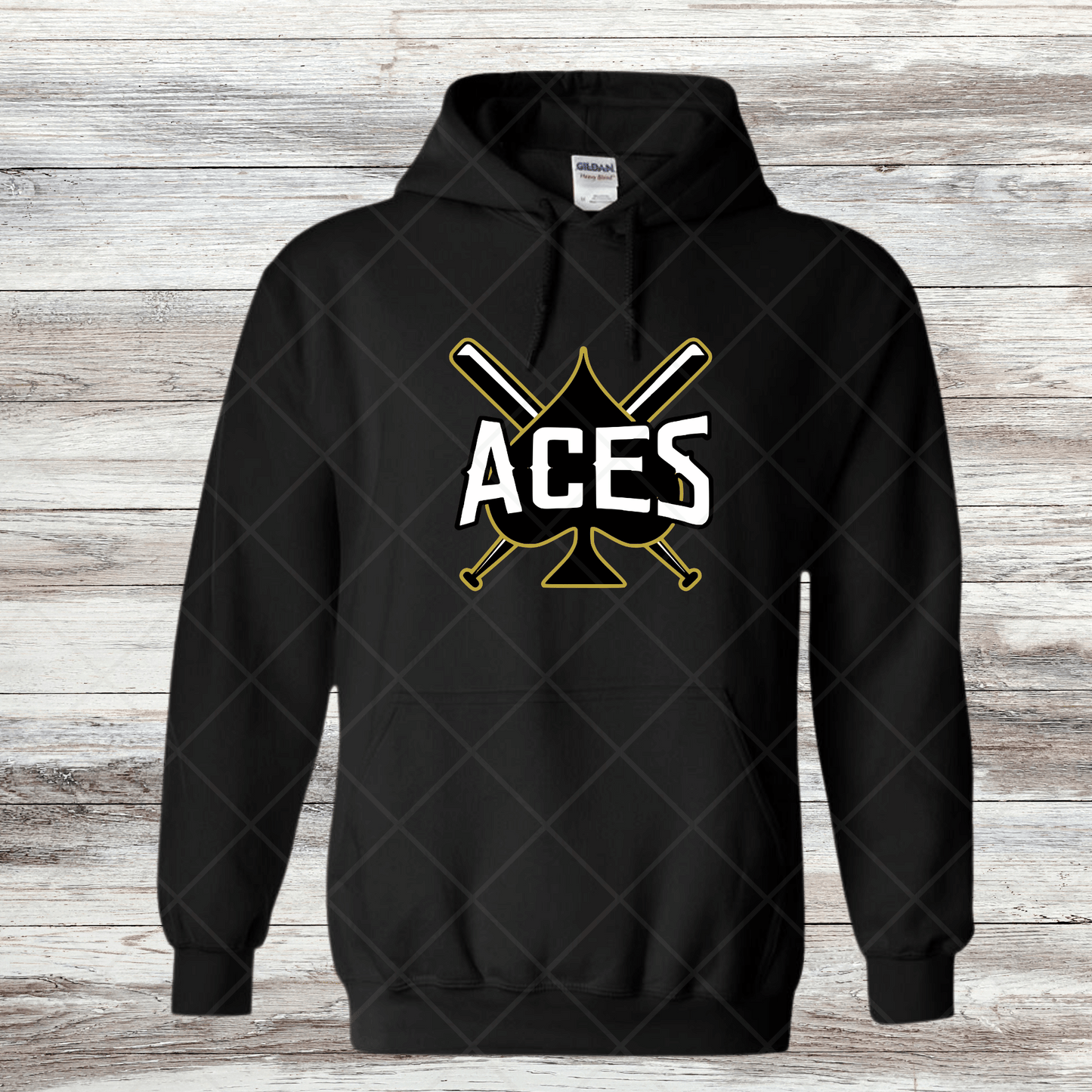 Aces- Design 1- Sweatshirts & Hoodies