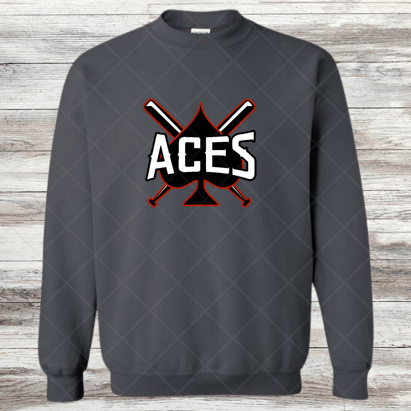 Aces- Design 1- Sweatshirts & Hoodies