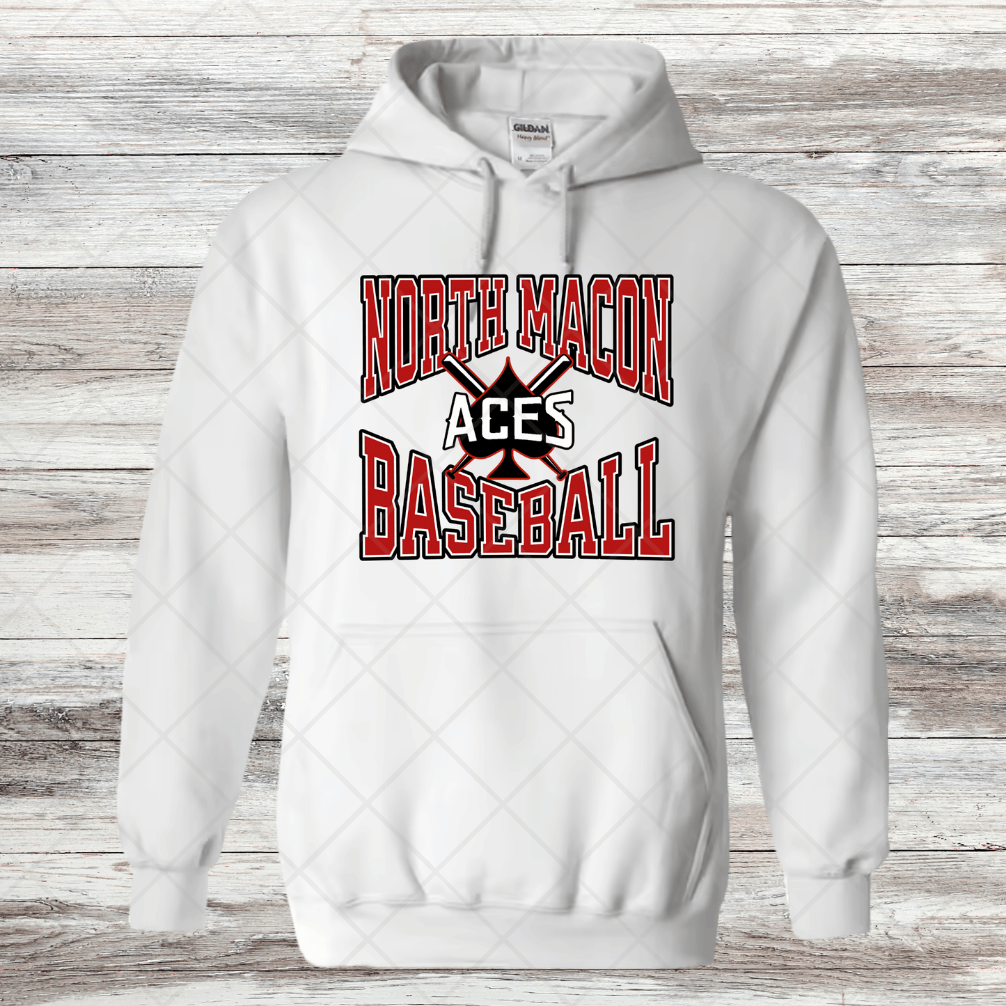 Aces- Design 4- Sweatshirts & Hoodies