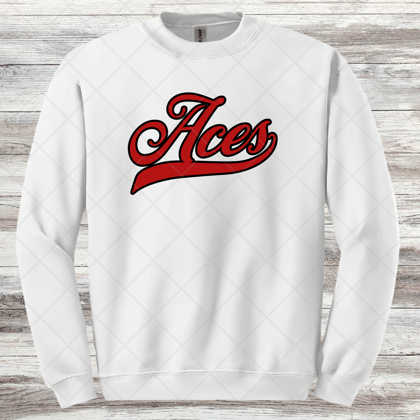 Aces- Design 3- Sweatshirts & Hoodies