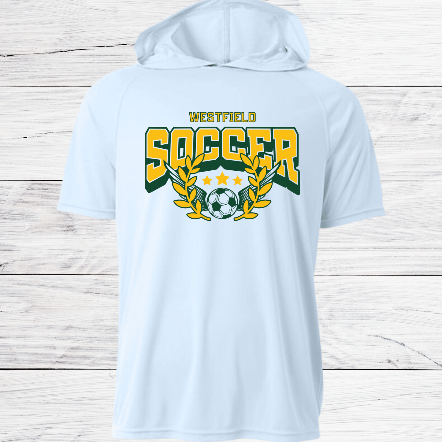 Westfield Design-Soccer- A- Dri Fit Shirt w/ Hoods-Short and Long Sleeve