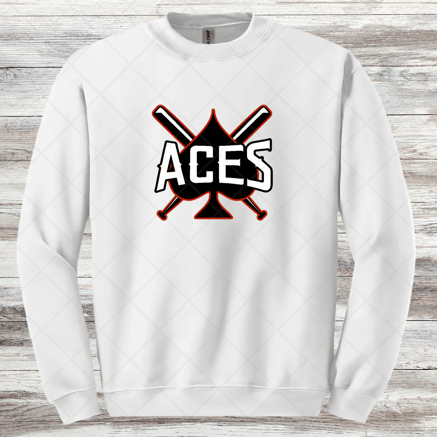 Aces- Design 1- Sweatshirts & Hoodies