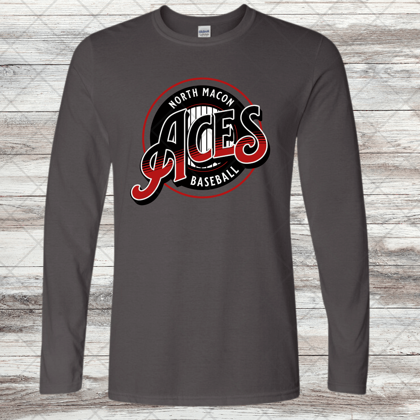 Aces- Design 5- Long Sleeve- Cotton or Dri-Fit