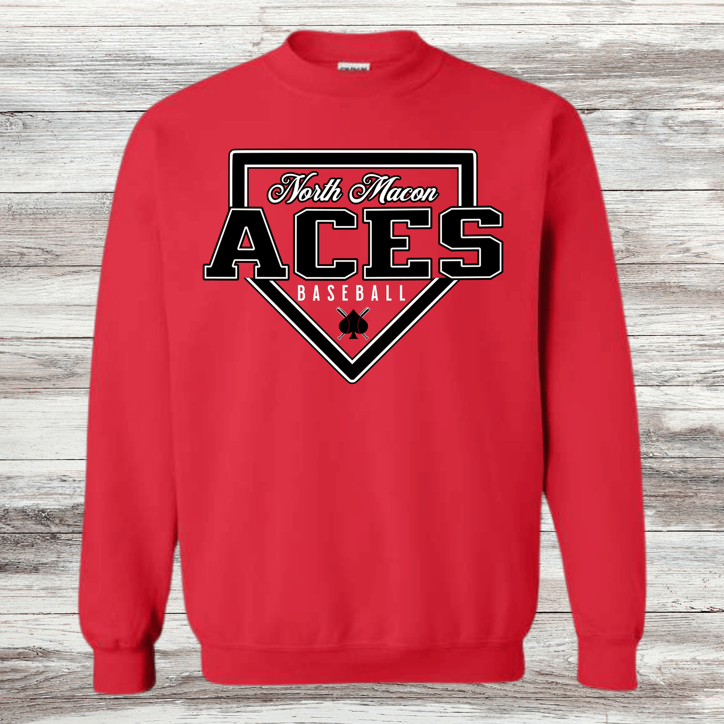 Aces- Design 2- Sweatshirts & Hoodies