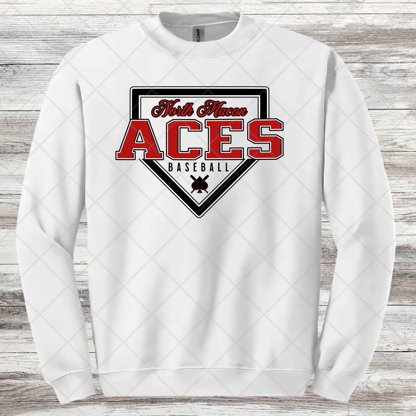 Aces- Design 2- Sweatshirts & Hoodies