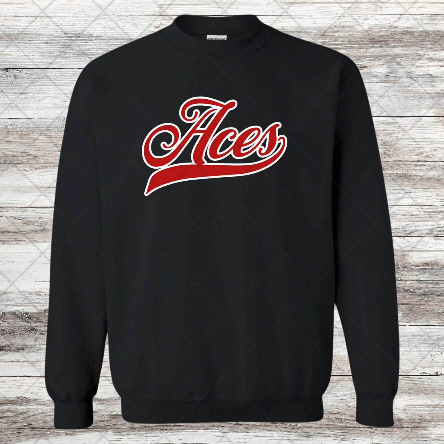 Aces- Design 3- Sweatshirts & Hoodies