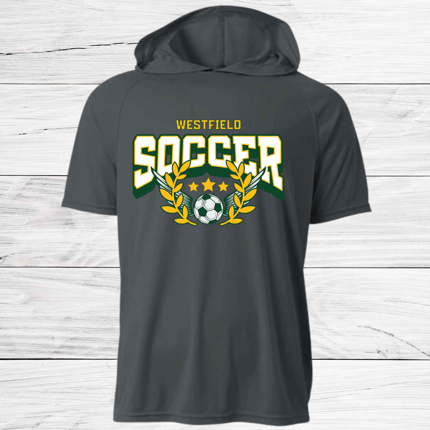 Westfield Design-Soccer- A- Dri Fit Shirt w/ Hoods-Short and Long Sleeve