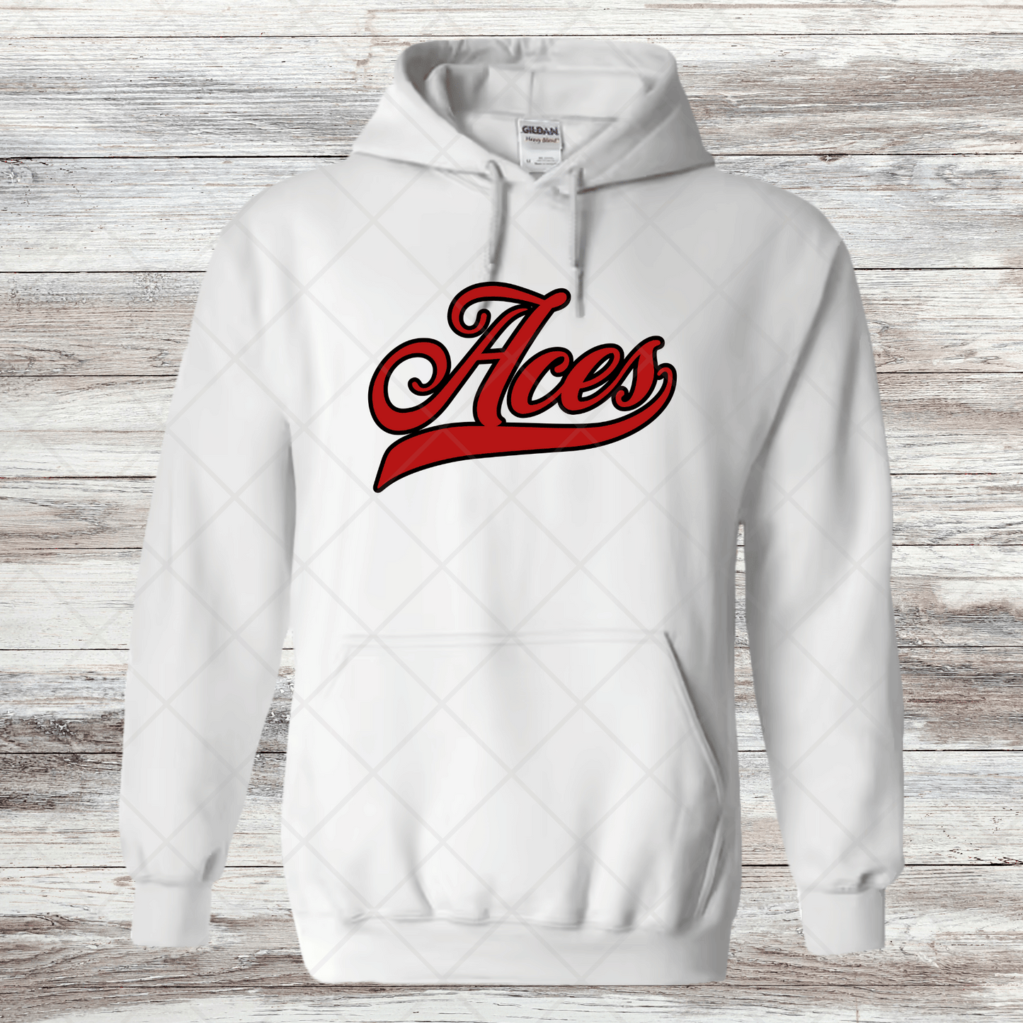 Aces- Design 3- Sweatshirts & Hoodies