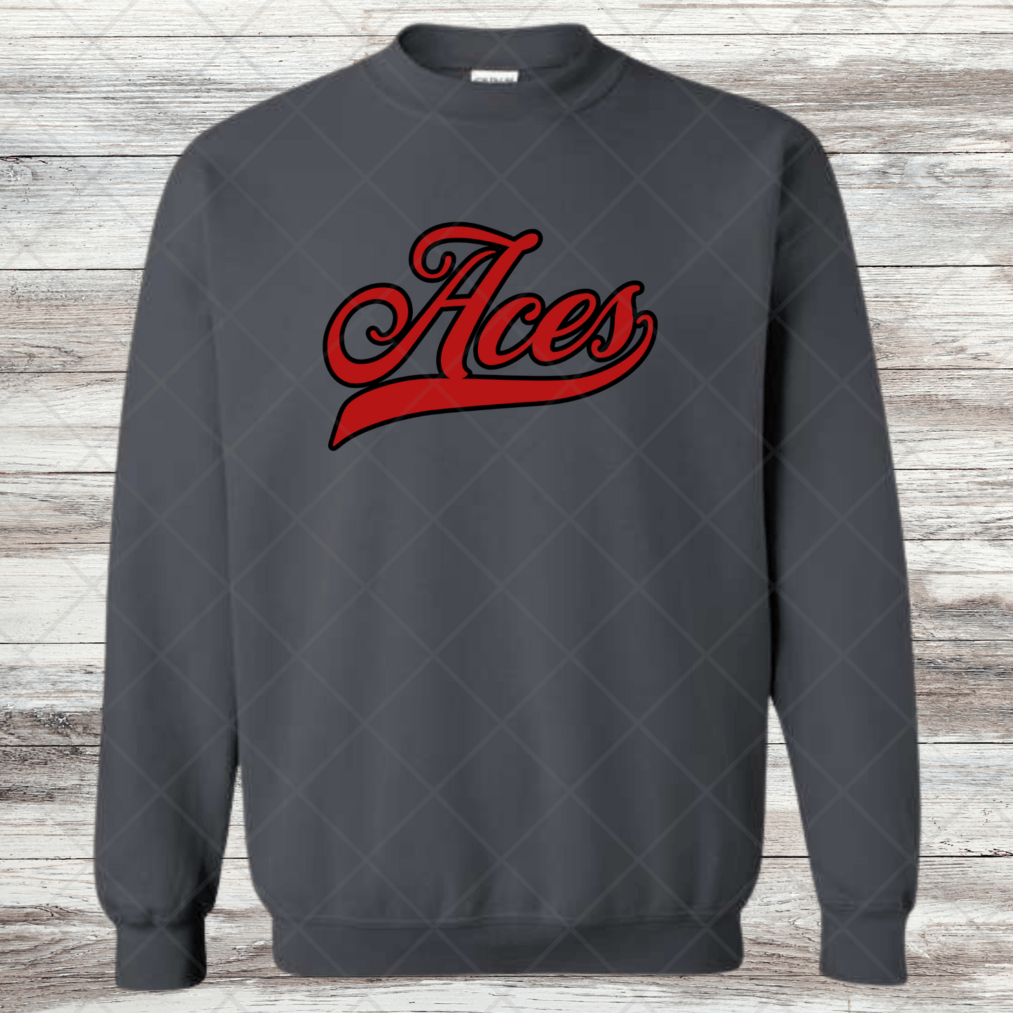Aces- Design 3- Sweatshirts & Hoodies