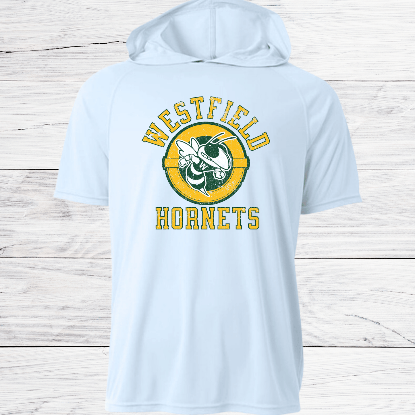 Westfield Design-D- Dri Fit Shirt w/ Hoods-Short and Long Sleeve