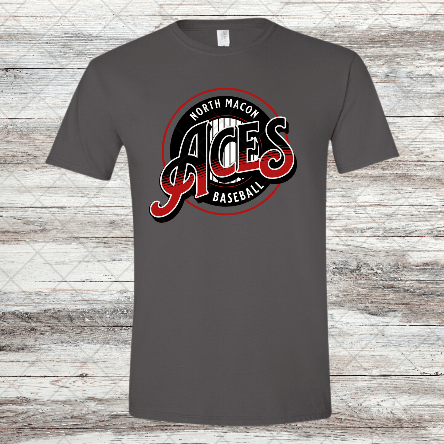 Aces- Design 5- Short Sleeve T-Shirt-Cotton or Dri Fit