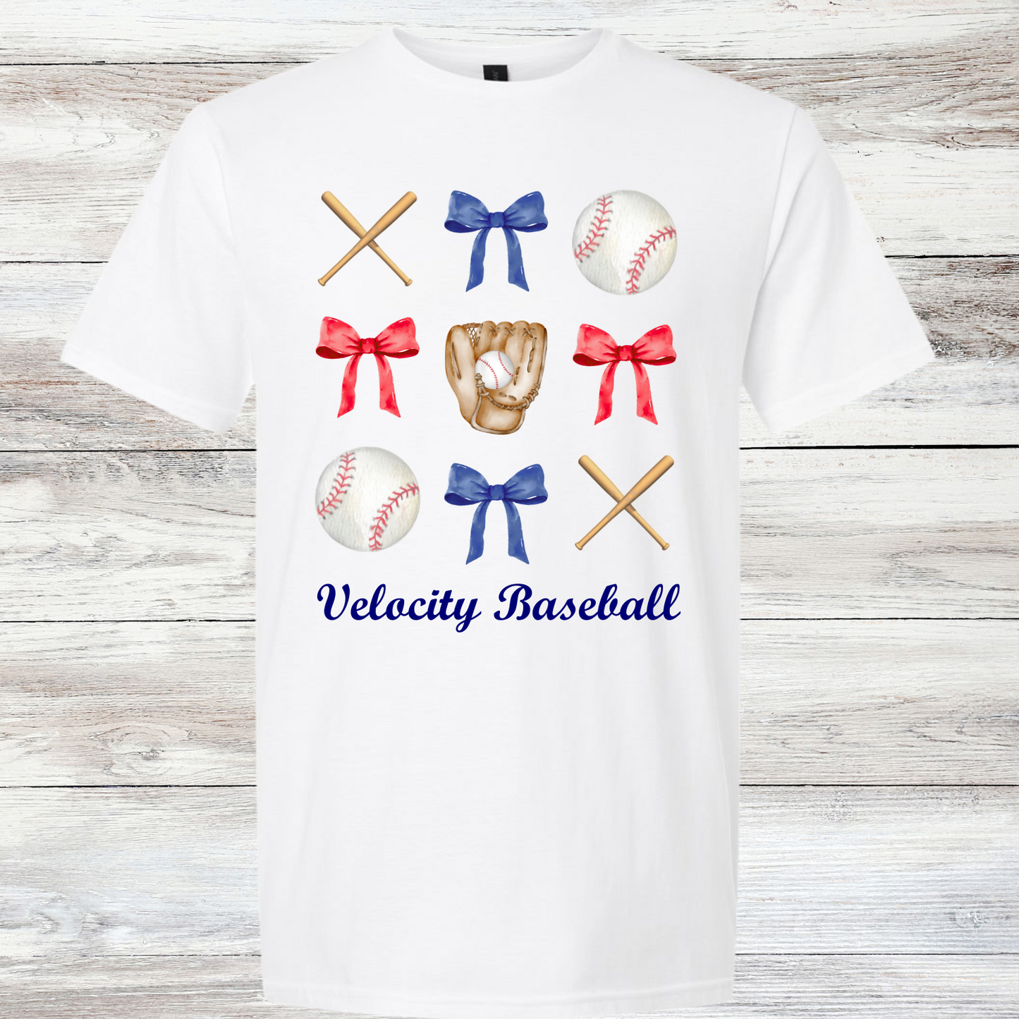 Velo Baseball- Coquette Design- All Styles and Colors