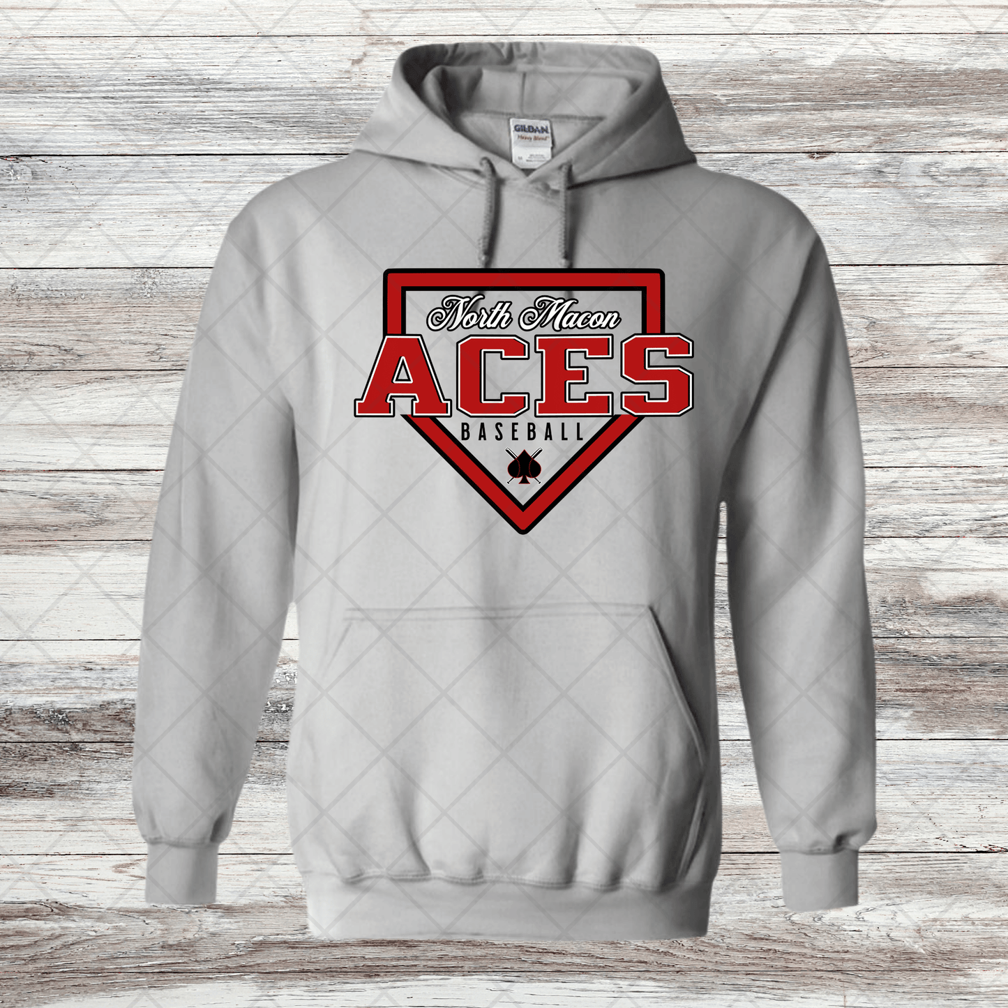 Aces- Design 2- Sweatshirts & Hoodies