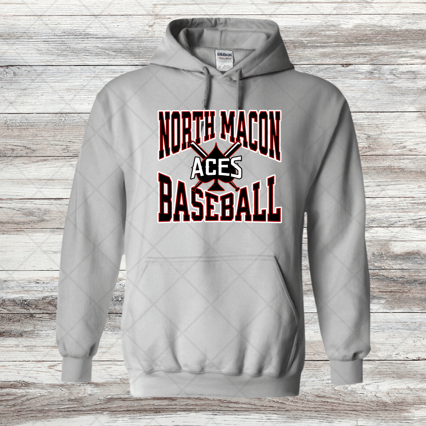 Aces- Design 4- Sweatshirts & Hoodies