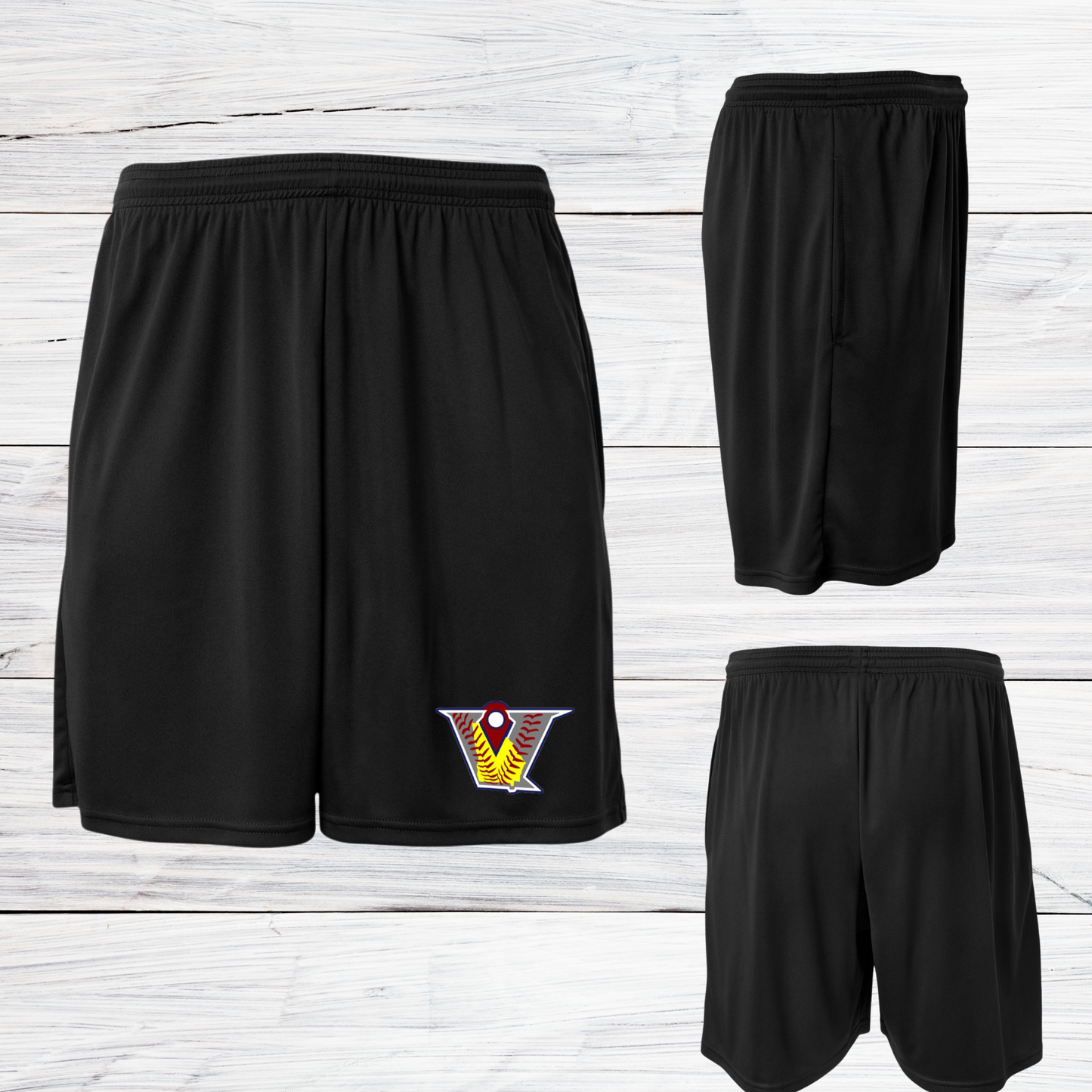 Velocity Softball Youth Shorts w/ Pockets 5" Inseam