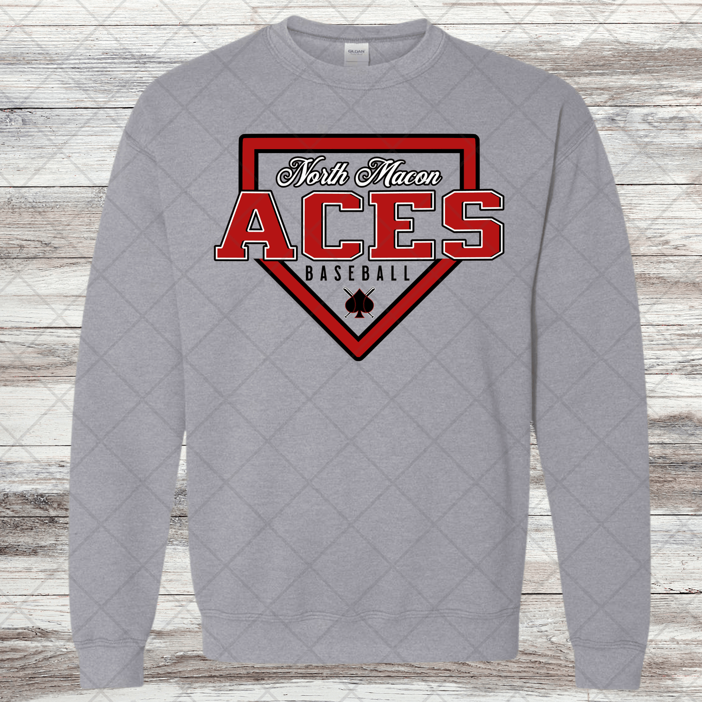 Aces- Design 2- Sweatshirts & Hoodies