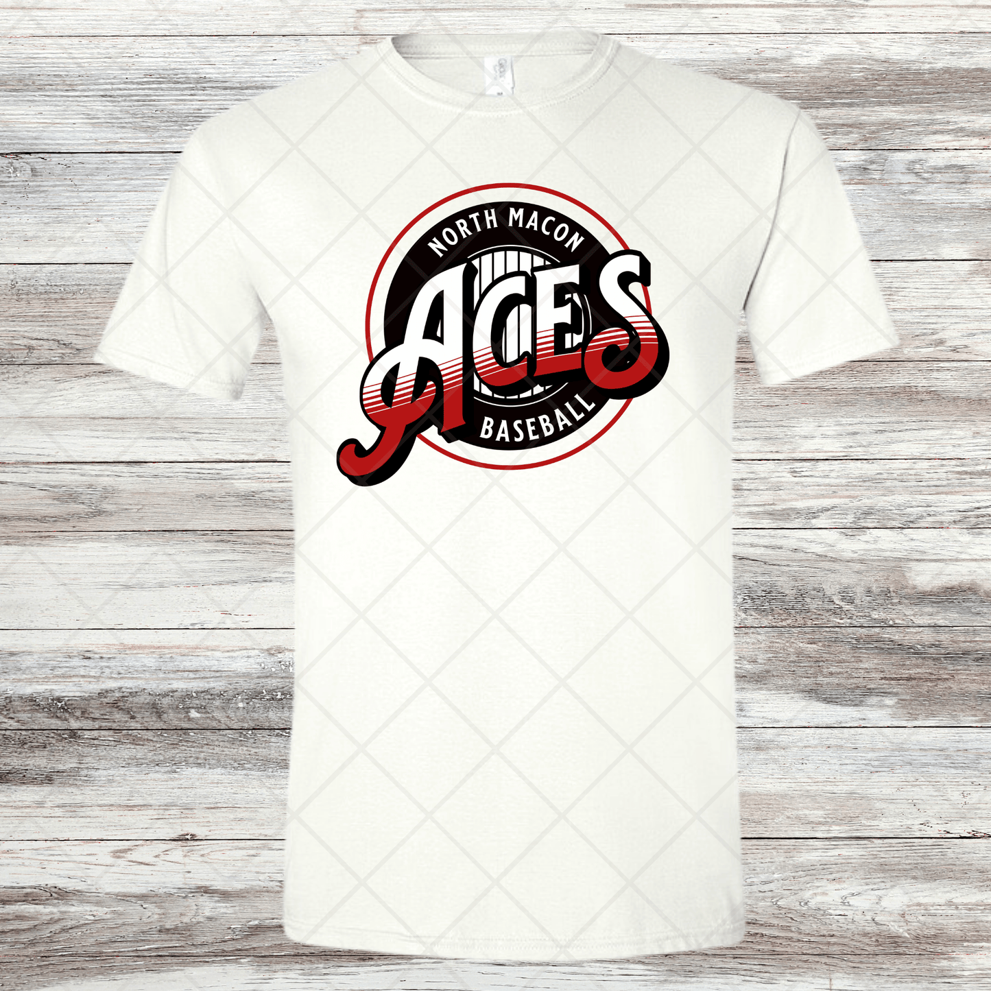 Aces- Design 5- Short Sleeve T-Shirt-Cotton or Dri Fit