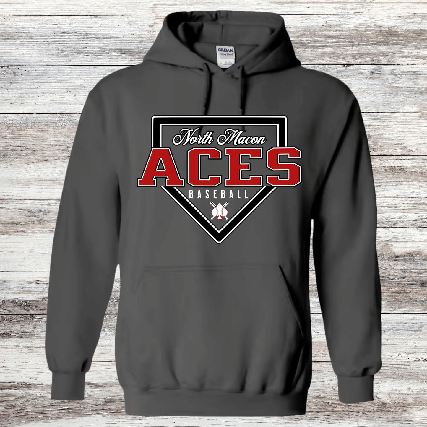 Aces- Design 2- Sweatshirts & Hoodies