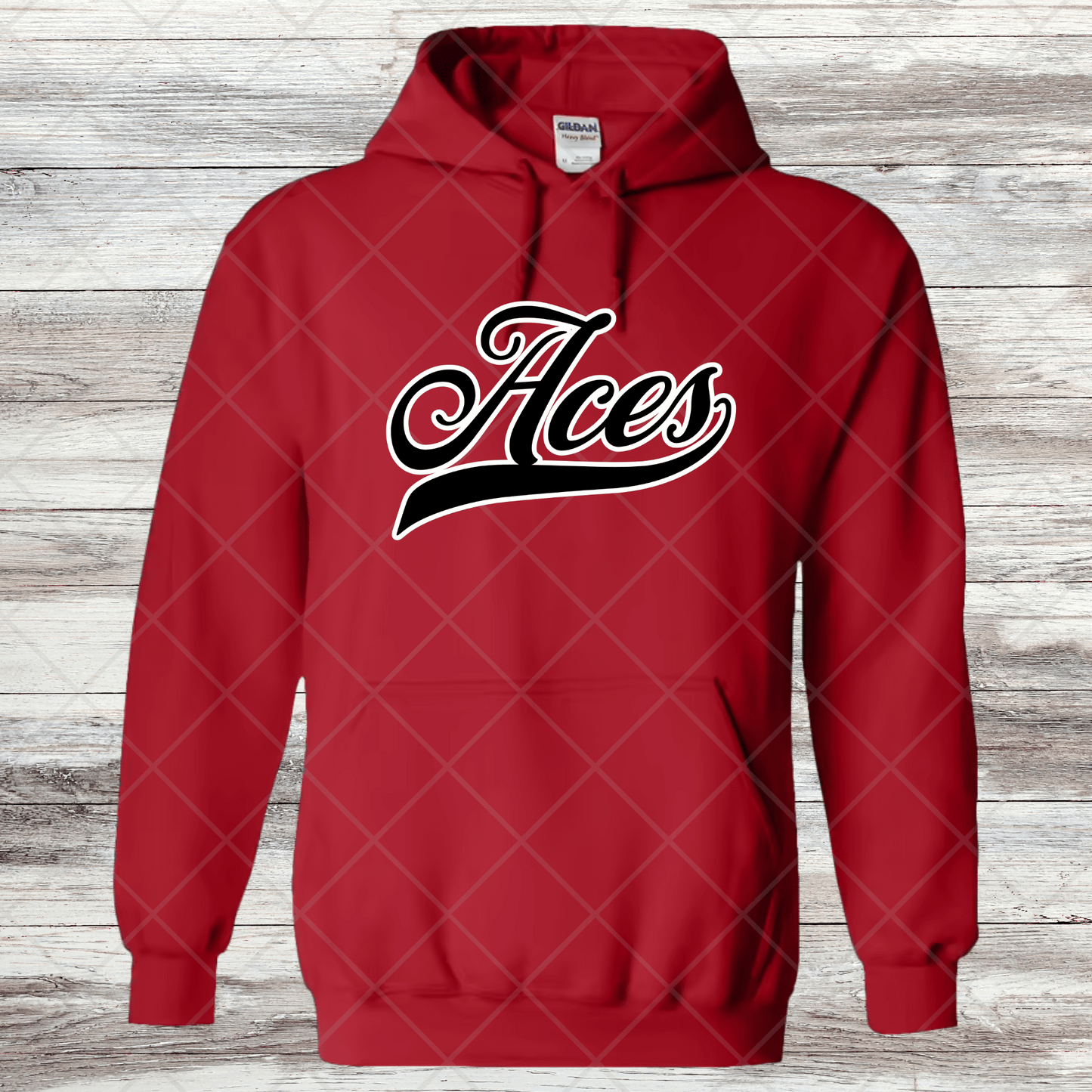 Aces- Design 3- Sweatshirts & Hoodies