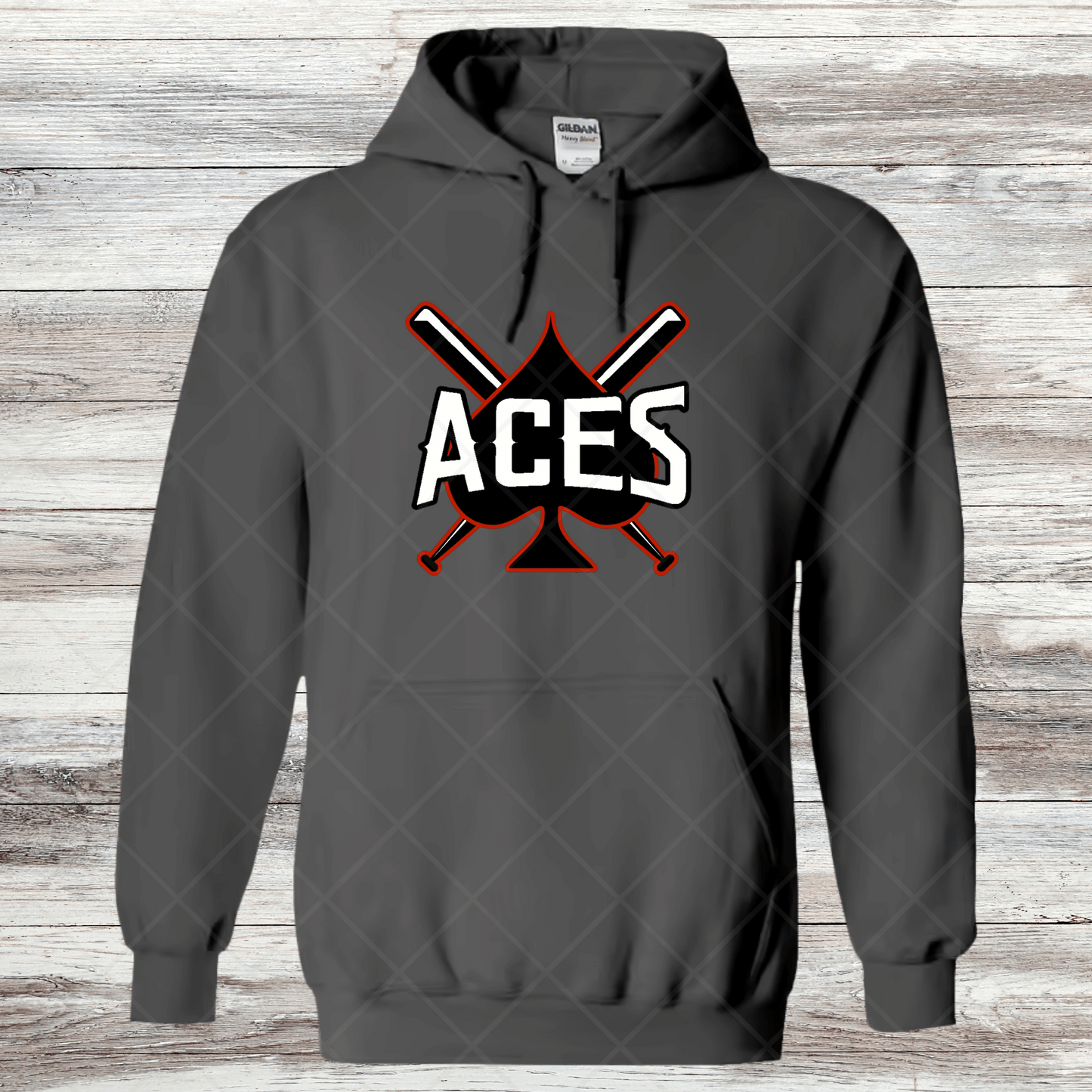 Aces- Design 1- Sweatshirts & Hoodies