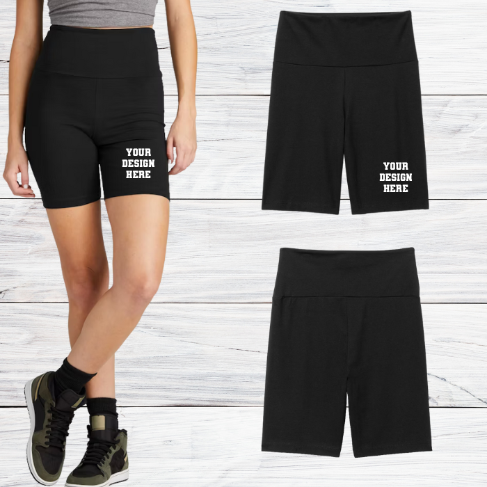 Women's High Waisted Biker Short 7"