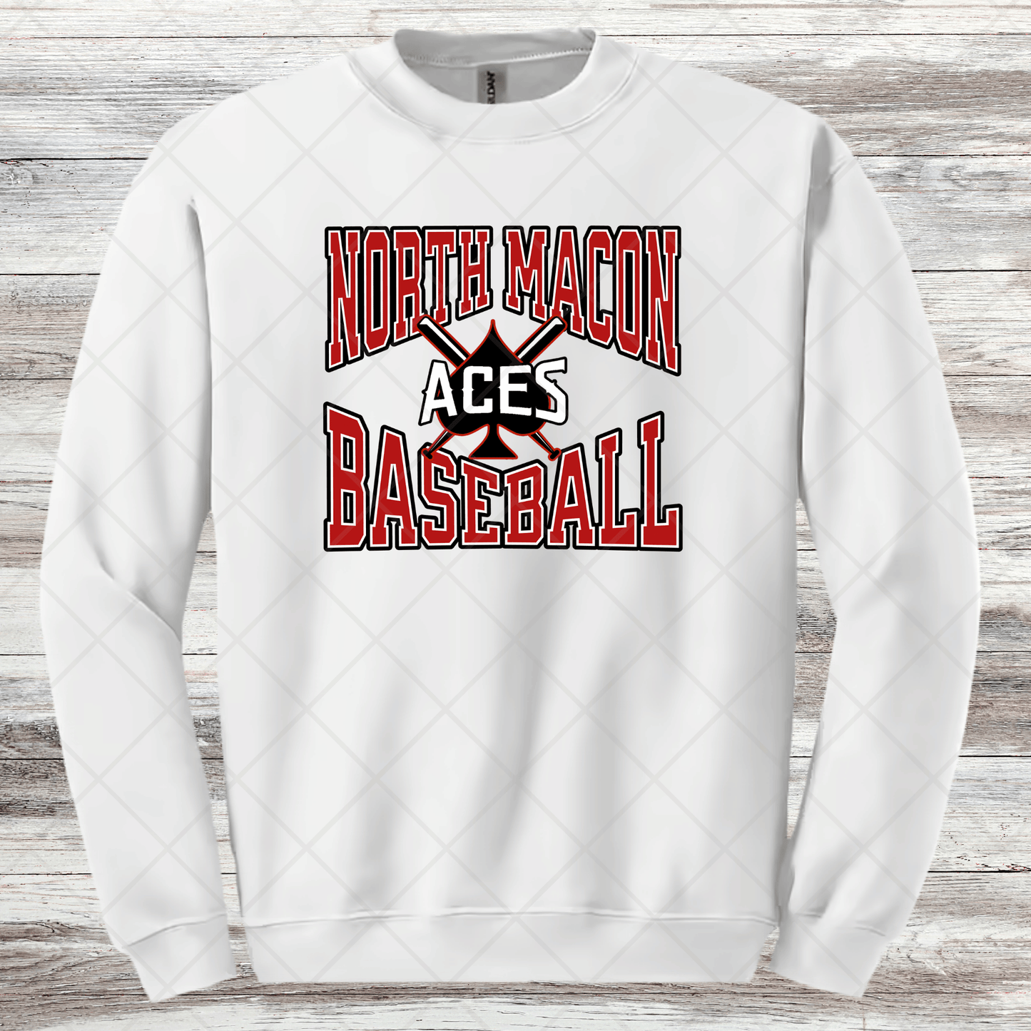 Aces- Design 4- Sweatshirts & Hoodies