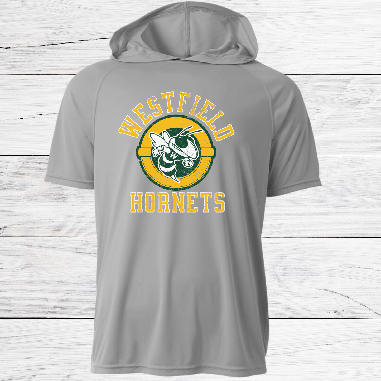 Westfield Design-D- Dri Fit Shirt w/ Hoods-Short and Long Sleeve