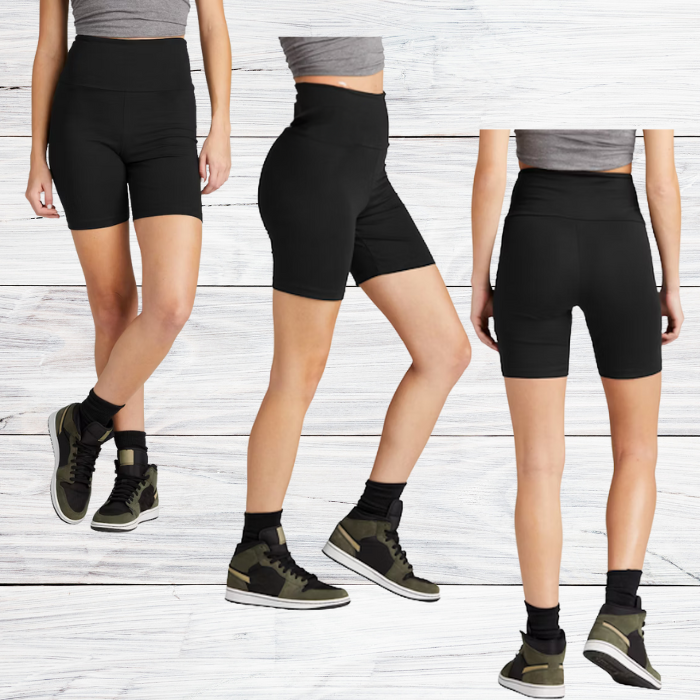 Women's High Waisted Biker Short 7"