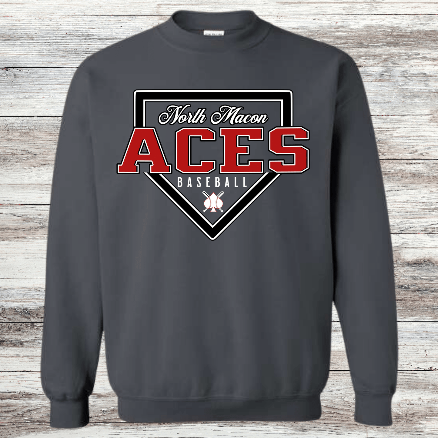 Aces- Design 2- Sweatshirts & Hoodies
