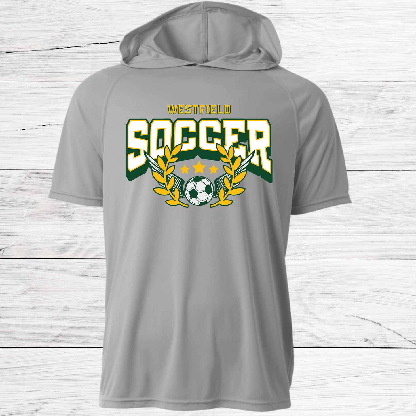 Westfield Design-Soccer- A- Dri Fit Shirt w/ Hoods-Short and Long Sleeve
