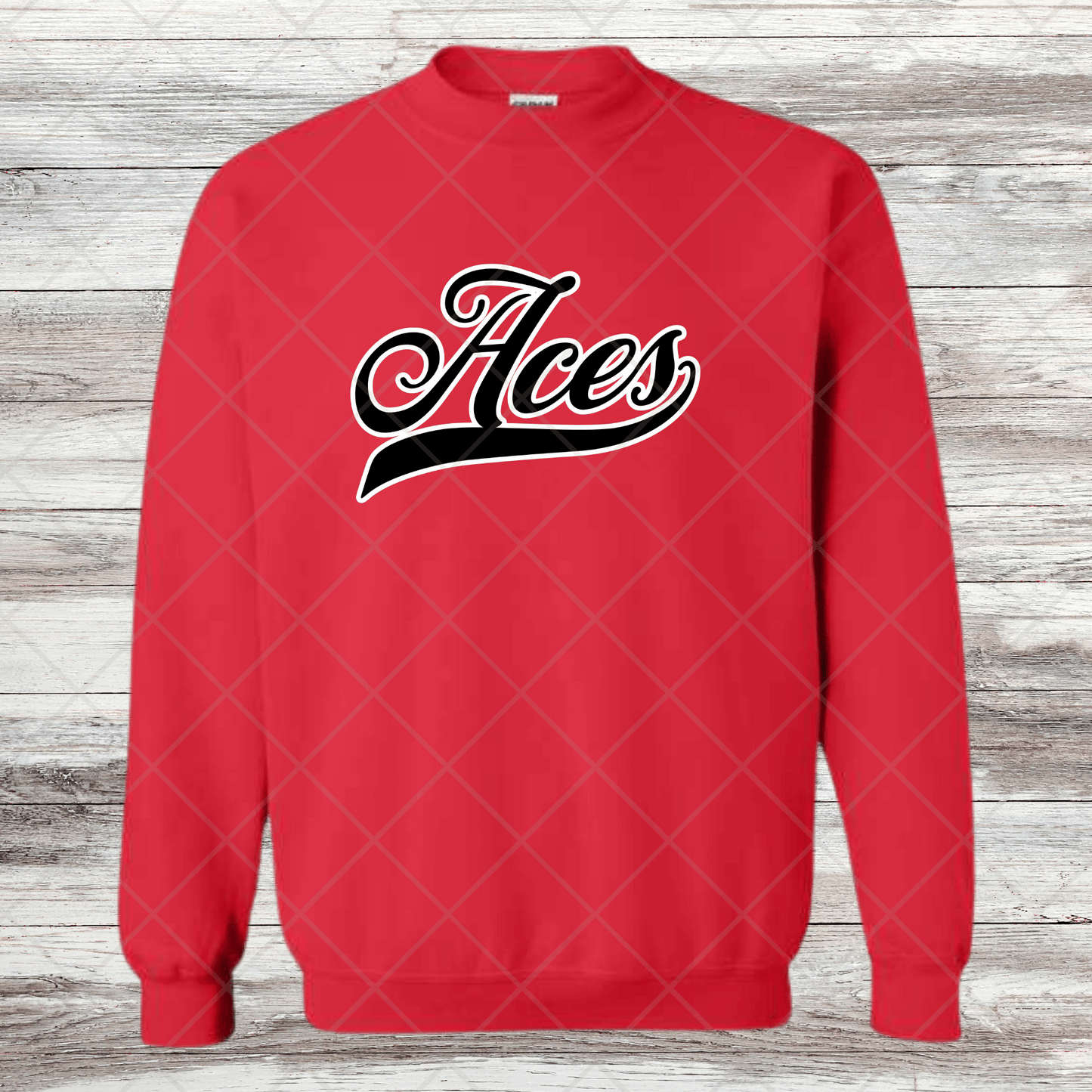 Aces- Design 3- Sweatshirts & Hoodies