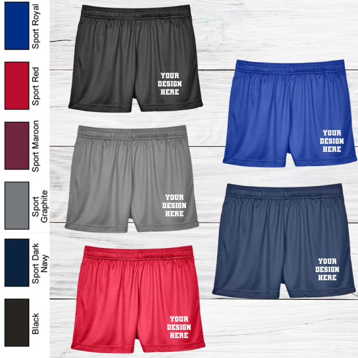Custom -Team 365 Women's Performance Short- 4.5" Inseam
