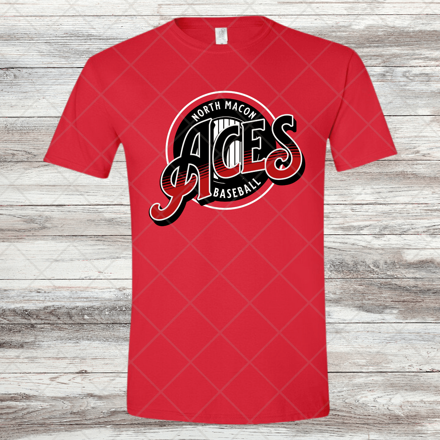 Aces- Design 5- Short Sleeve T-Shirt-Cotton or Dri Fit