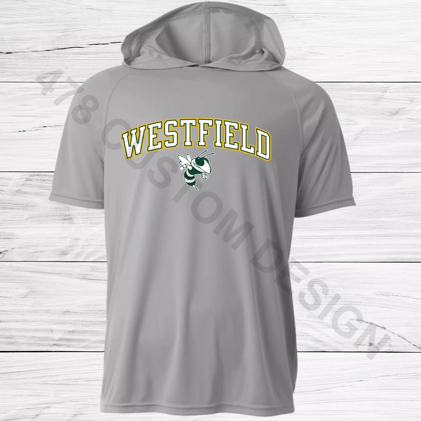 Westfield Design A- Dri Fit Shirt w/ Hoods-Short and Long Sleeve