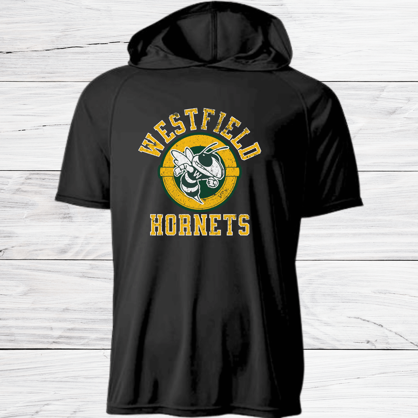Westfield Design-D- Dri Fit Shirt w/ Hoods-Short and Long Sleeve