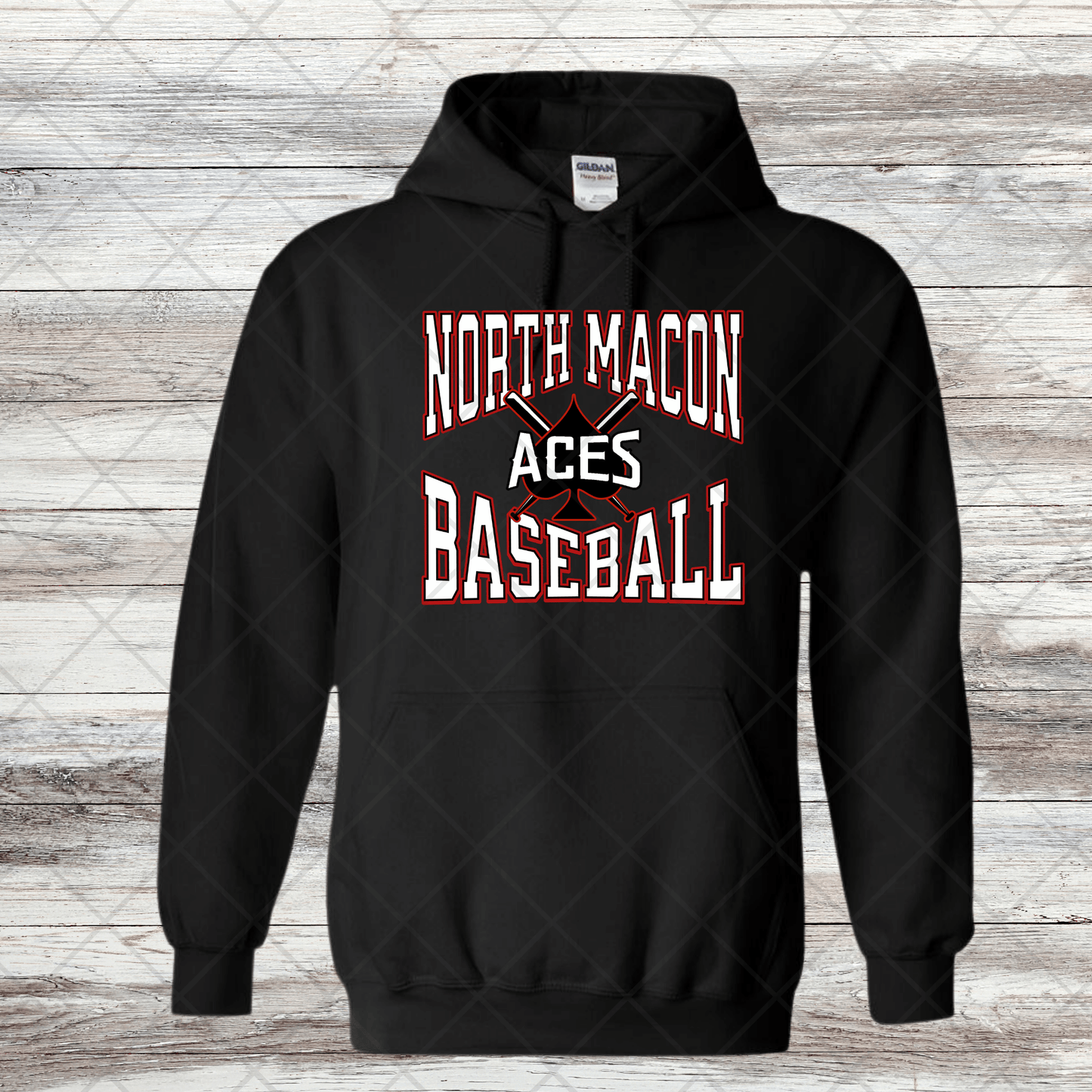 Aces- Design 4- Sweatshirts & Hoodies