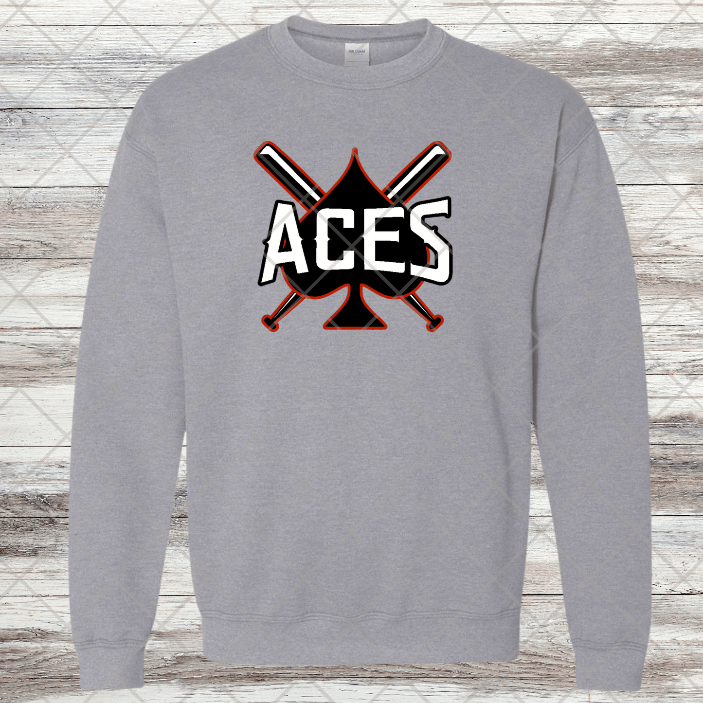 Aces- Design 1- Sweatshirts & Hoodies